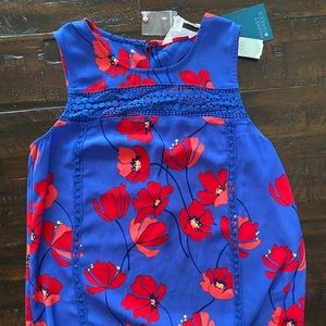 Market & Spruce Yawna Crochet Detail Top